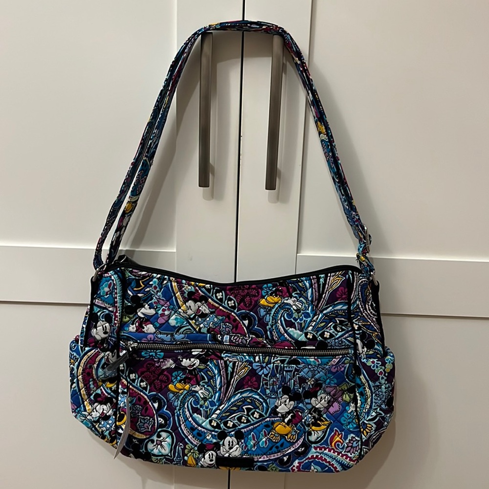 Vera Bradley Disney Mickey Minnie On the Go crossbody purse